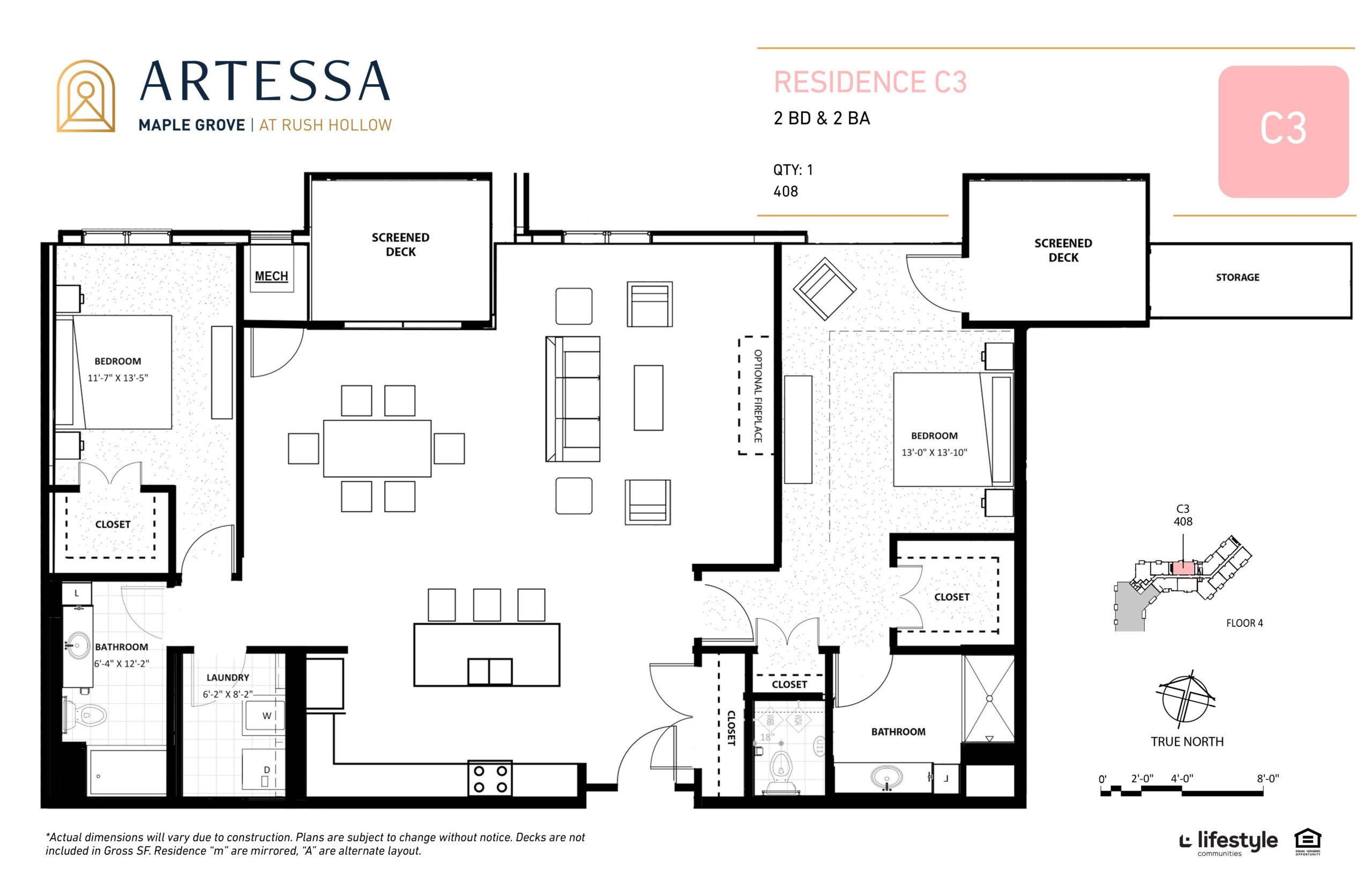 C3 floorplan
